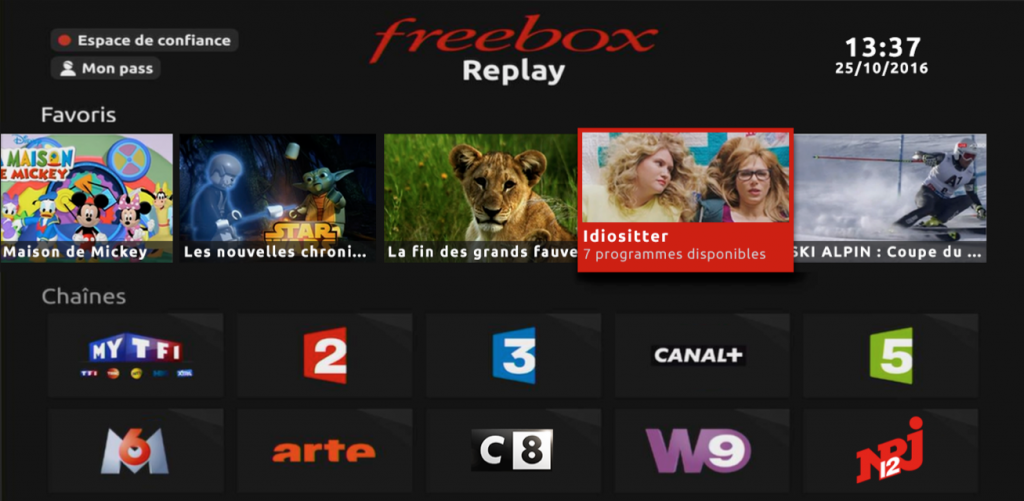 Freebox Replay 29 nouvelles chaînes TV by CANAL et une nouvelle interface