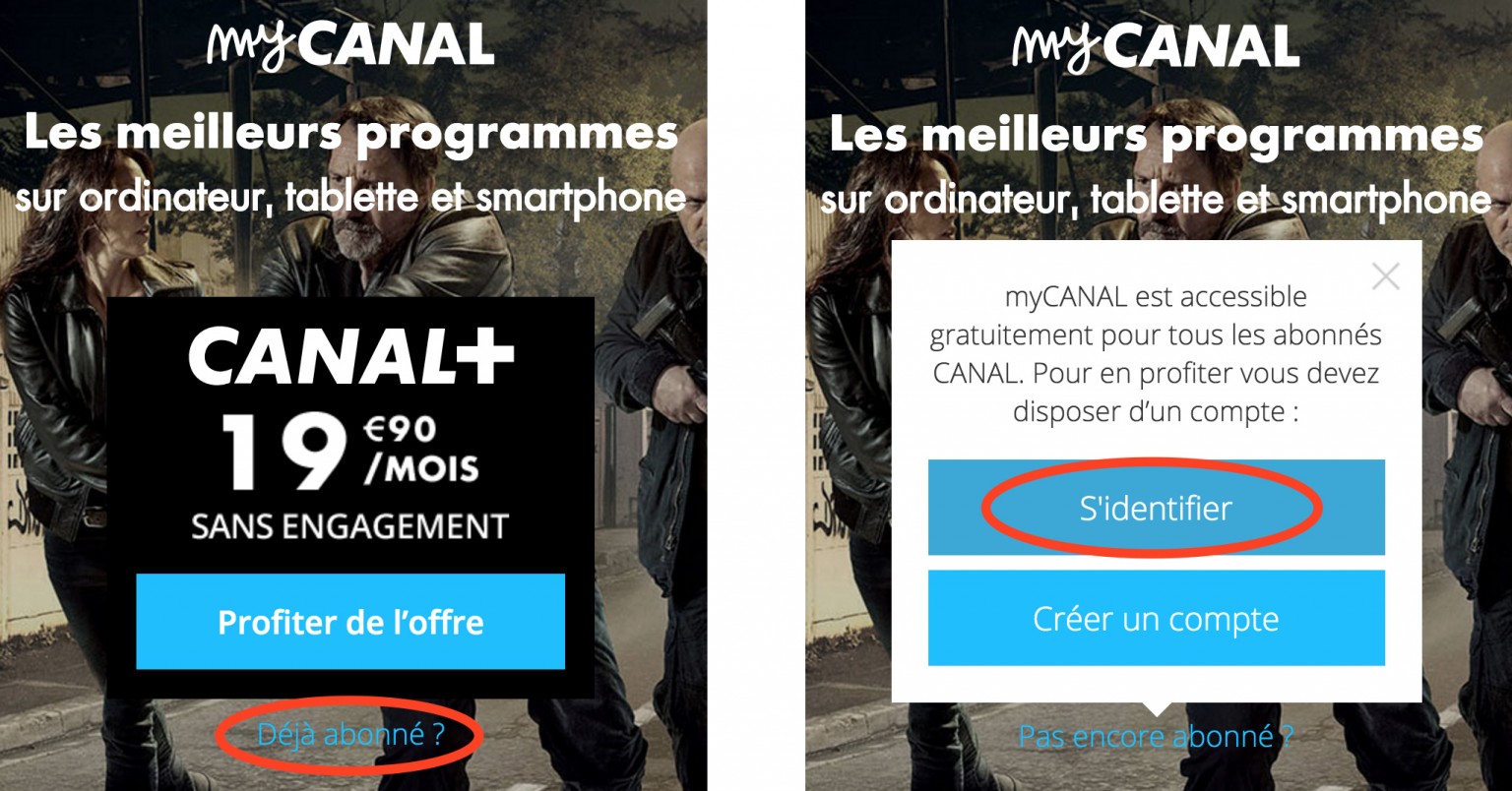 L'accès à MyCanal.fr Activé Pour Les Abonnés Free